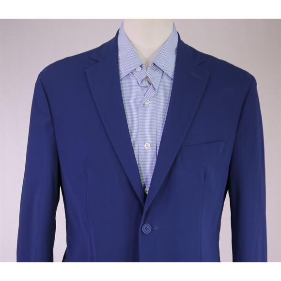 State of Matter Apparel Royal Blue Performance Blazer Jacket Men's Medium 38S - Picture 3 of 9